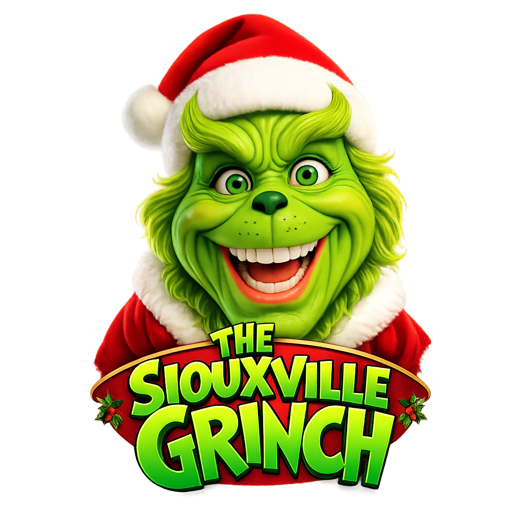The Siouxville Grinch Logo
